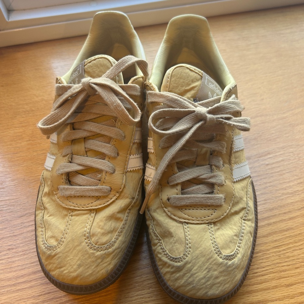 Adidas Samba Men's Sneakers in Yellow and White - Picture 3 of 7